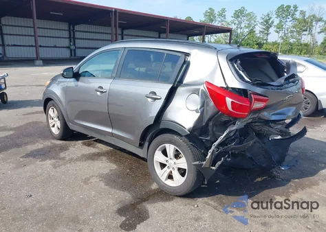 2012 Kia Sportage Lx из США, поврежденный, VIN KNDPB3A2XC7298613